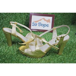Kate Spade Gold Heels - Women's Size 6